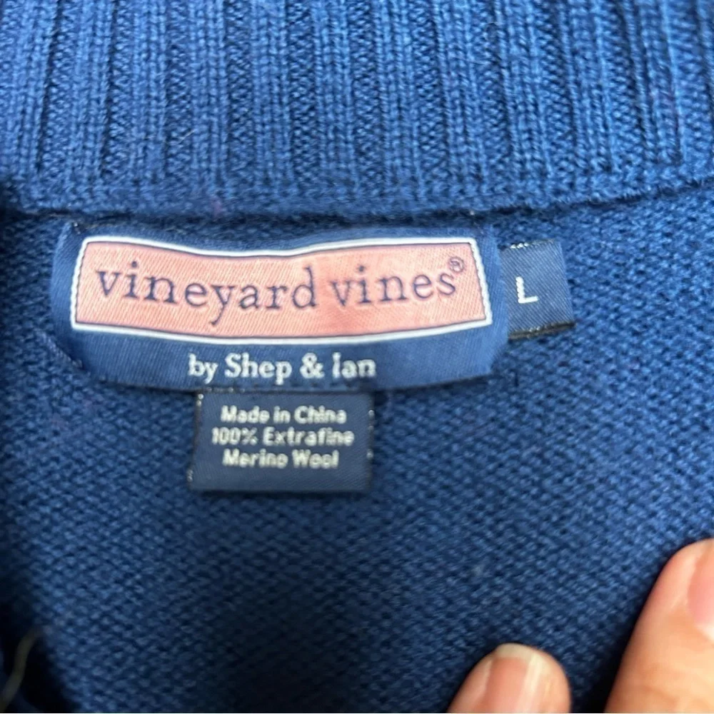 Vineyard vines fair isle Christmas holiday‎ extra fine merino wool sweater